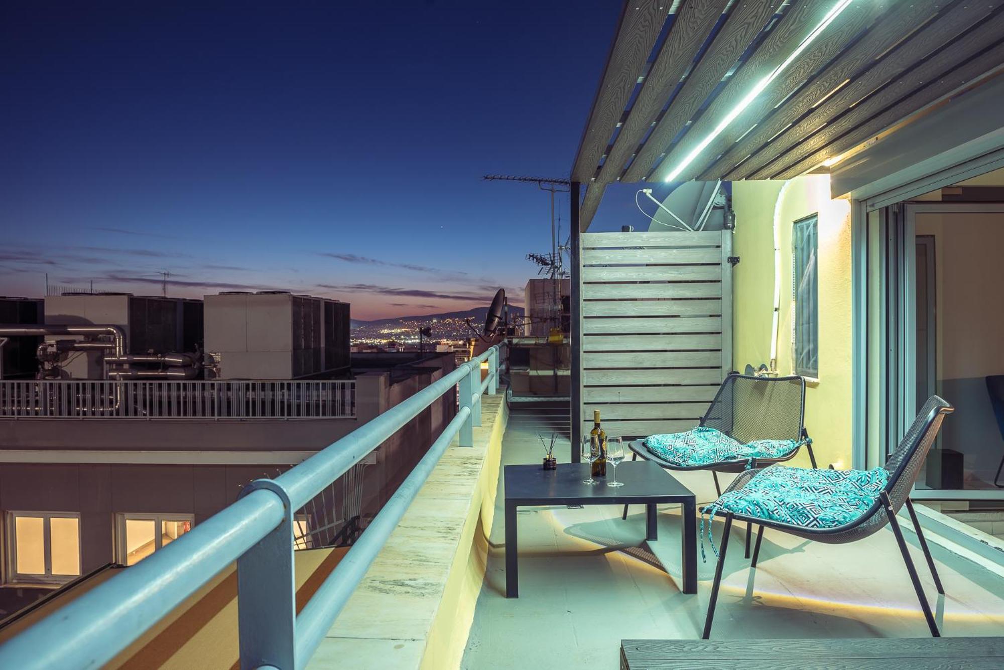 Acropolis View Mini Sky Suite & Hot Tub Atene Esterno foto